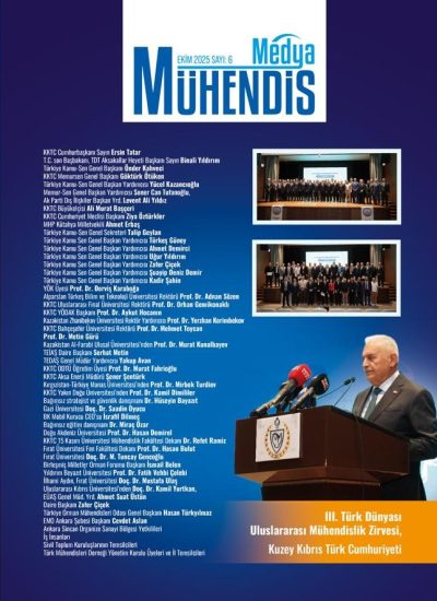 Mühendis Medya, Sayı-6, Ekim 2025